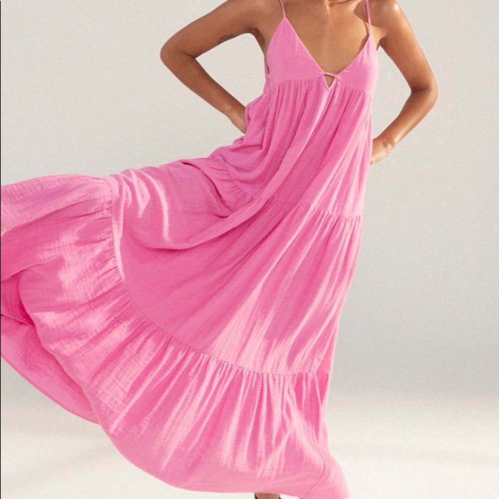 Zara Midi Tiered Dress